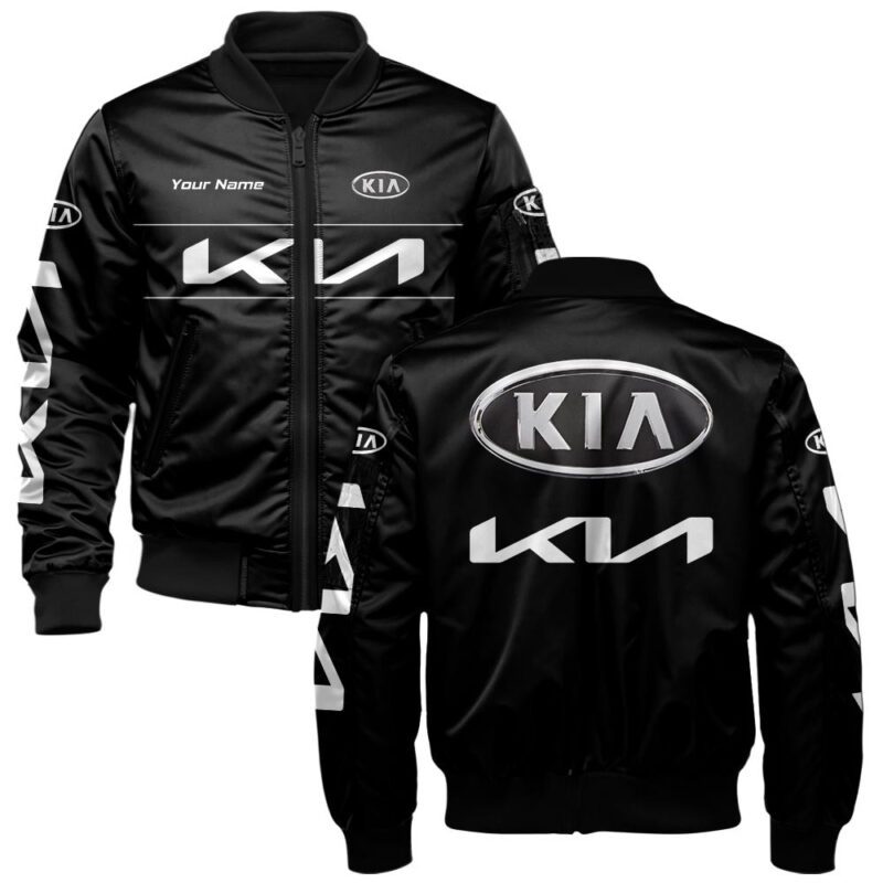 Kia Bomber Jacket For Car-Racing Fans LBB1184