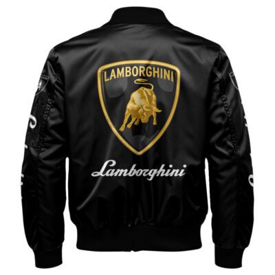 Lamborghini Bomber Jacket For Car Racing Fans LBB1197 2