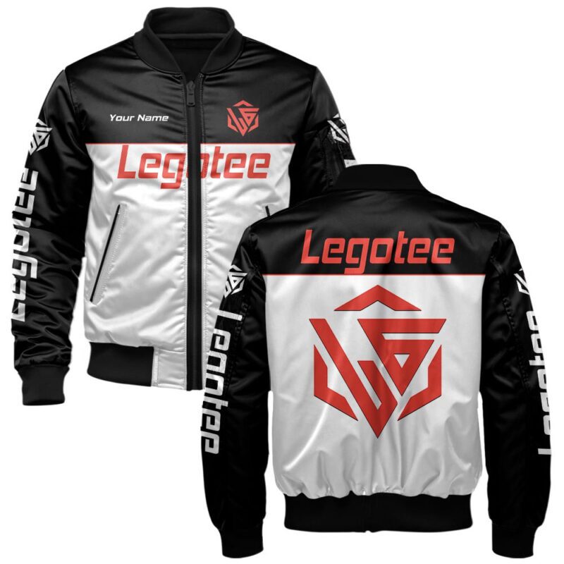 Legotee Bomber Jacket For Car-Racing Fans LBB1082