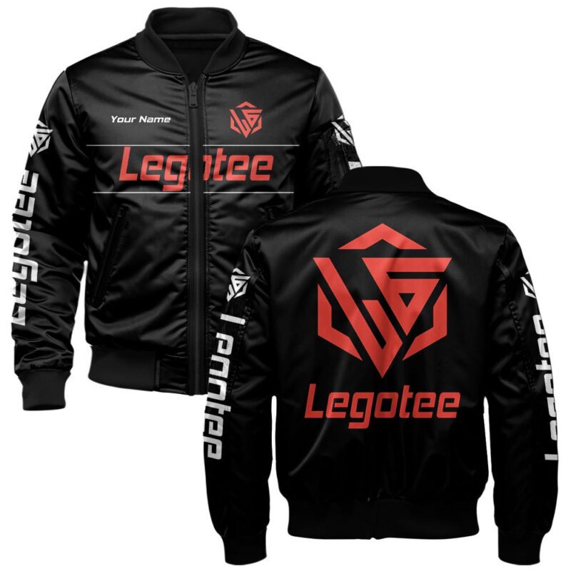 Legotee Bomber Jacket For Car-Racing Fans LBB1243
