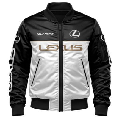 Lexus Bomber Jacket For Car-Racing Fans LBB1026 1 Lexus Bomber Jacket For Car Racing Fans LBB1026 1