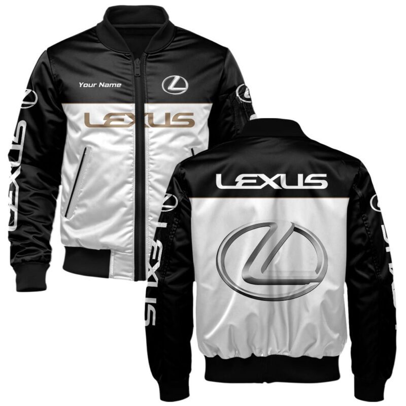 Lexus Bomber Jacket For Car-Racing Fans LBB1026