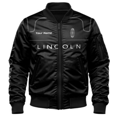 Lincoln Bomber Jacket For Car Racing Fans LBB1154 1