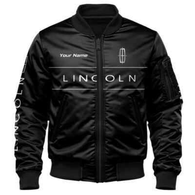 Lincoln Bomber Jacket For Car Racing Fans LBB1222 1