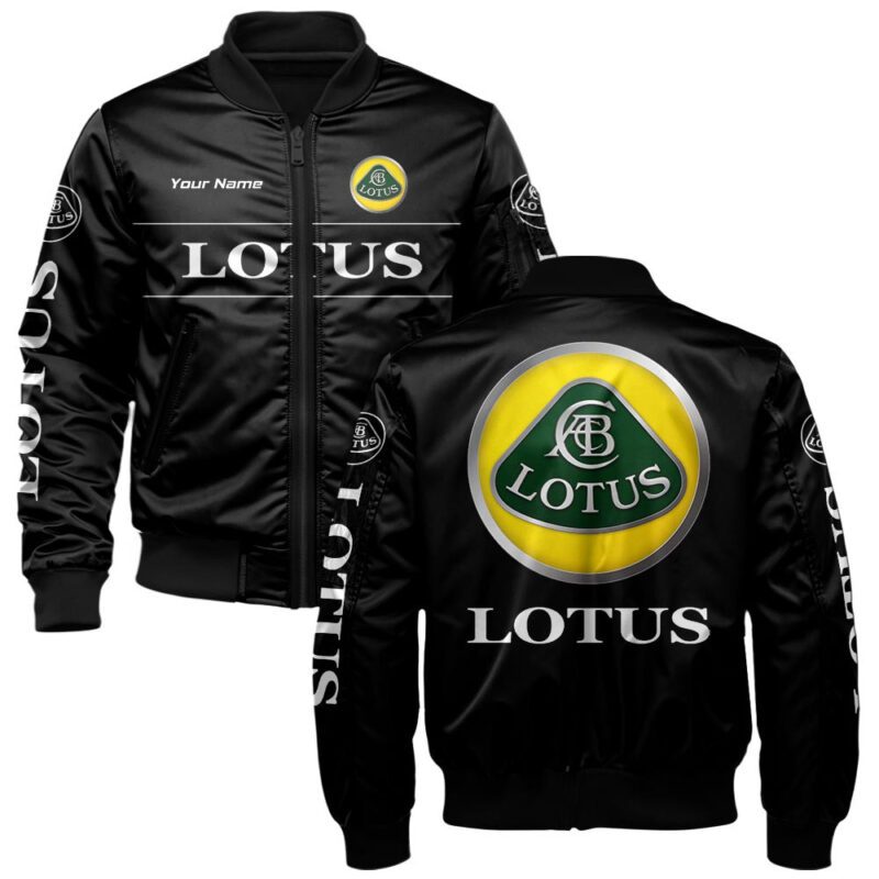 Lotus Bomber Jacket For Car-Racing Fans LBB1213