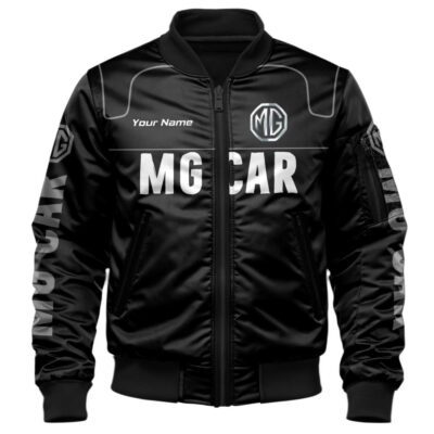 MG Bomber Jacket For Car Racing Fans LBB1107 1