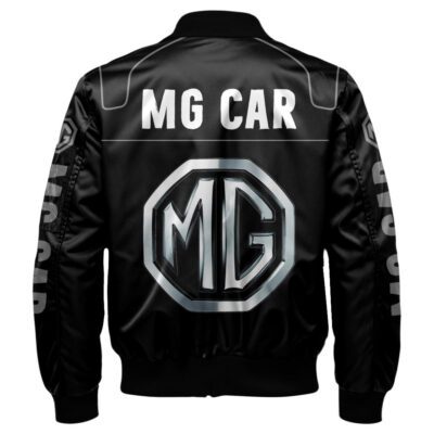 MG Bomber Jacket For Car Racing Fans LBB1107 2