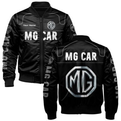 MG Bomber Jacket For Car-Racing Fans LBB1107