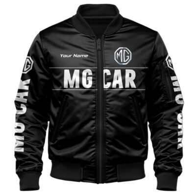 MG Bomber Jacket For Car-Racing Fans LBB1225 1 MG Bomber Jacket For Car Racing Fans LBB1225 1