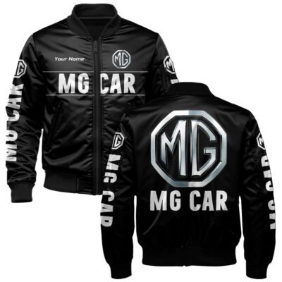MG Bomber Jacket For Car-Racing Fans LBB1225