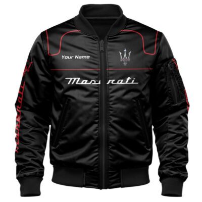 Maserati Bomber Jacket For Car Racing Fans LBB1112 1