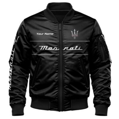 Maserati Bomber Jacket For Car Racing Fans LBB1198 1