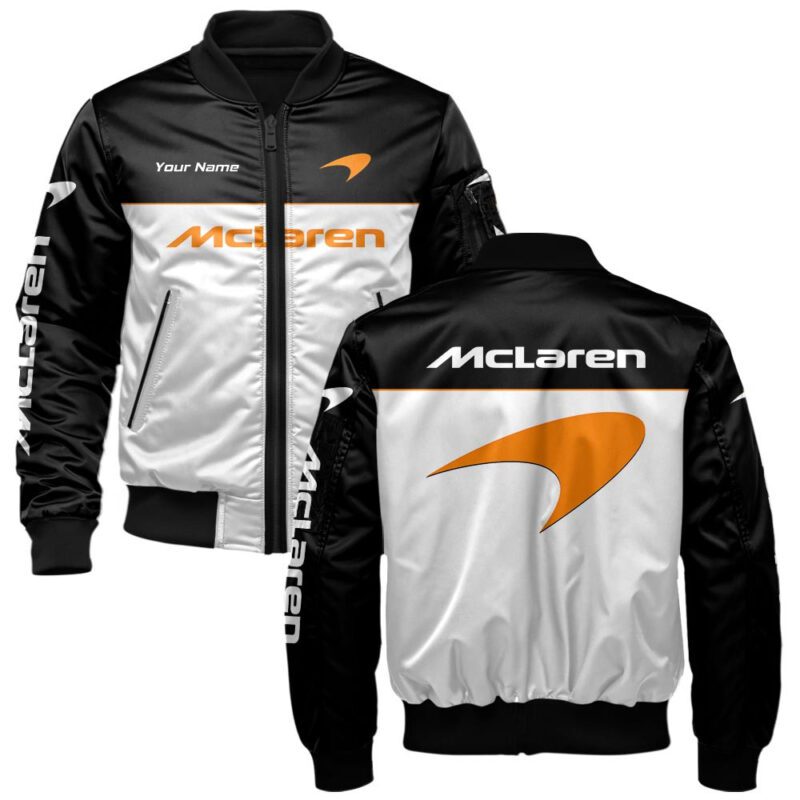 McLaren Bomber Jacket For Car-Racing Fans LBB1072