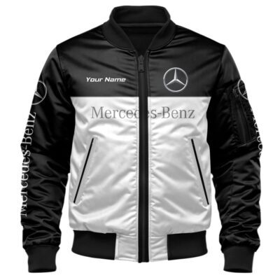 Mercedes Benz Bomber Jacket For Car Racing Fans LBB1000 1