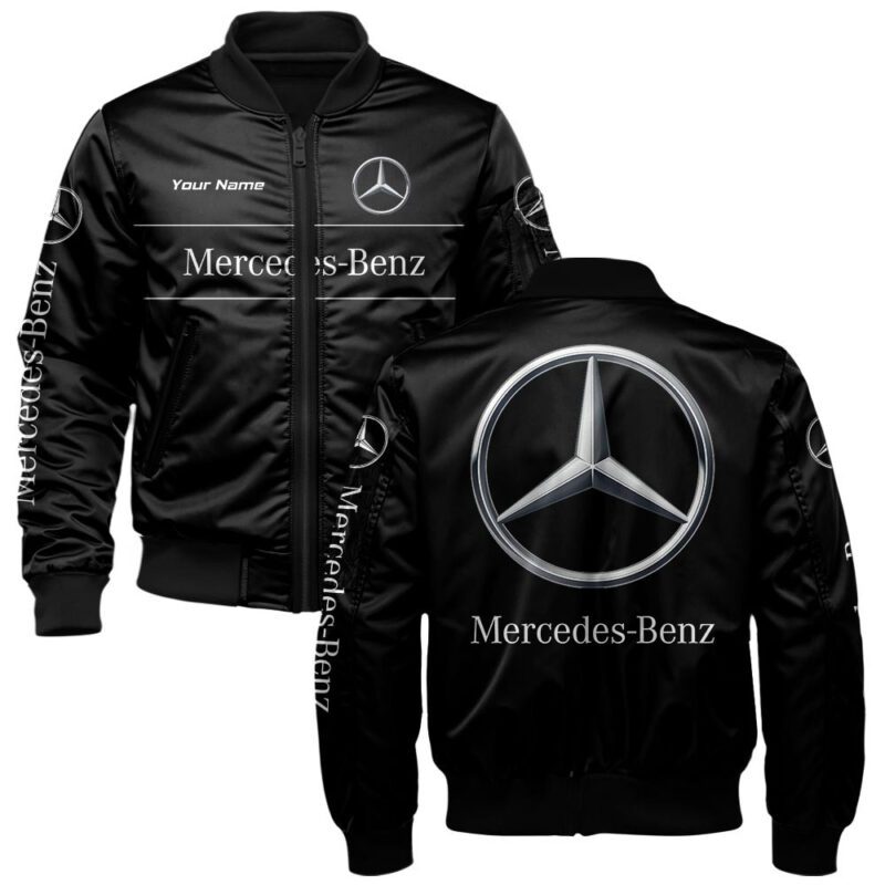 Mercedes-Benz Bomber Jacket For Car-Racing Fans LBB1171