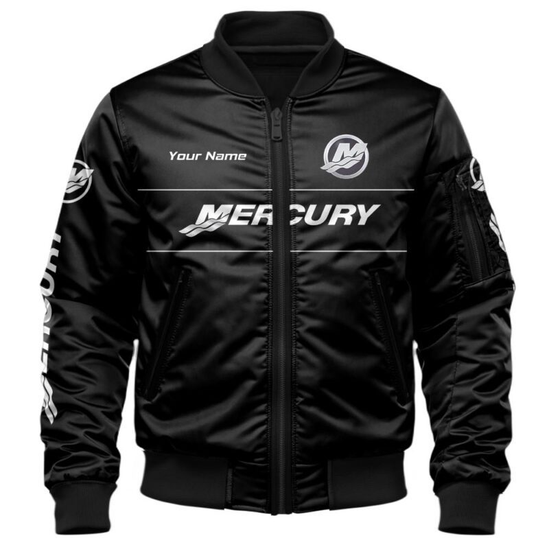 Mercury Marine Bomber Jacket For Car Racing Fans LBB1200 1