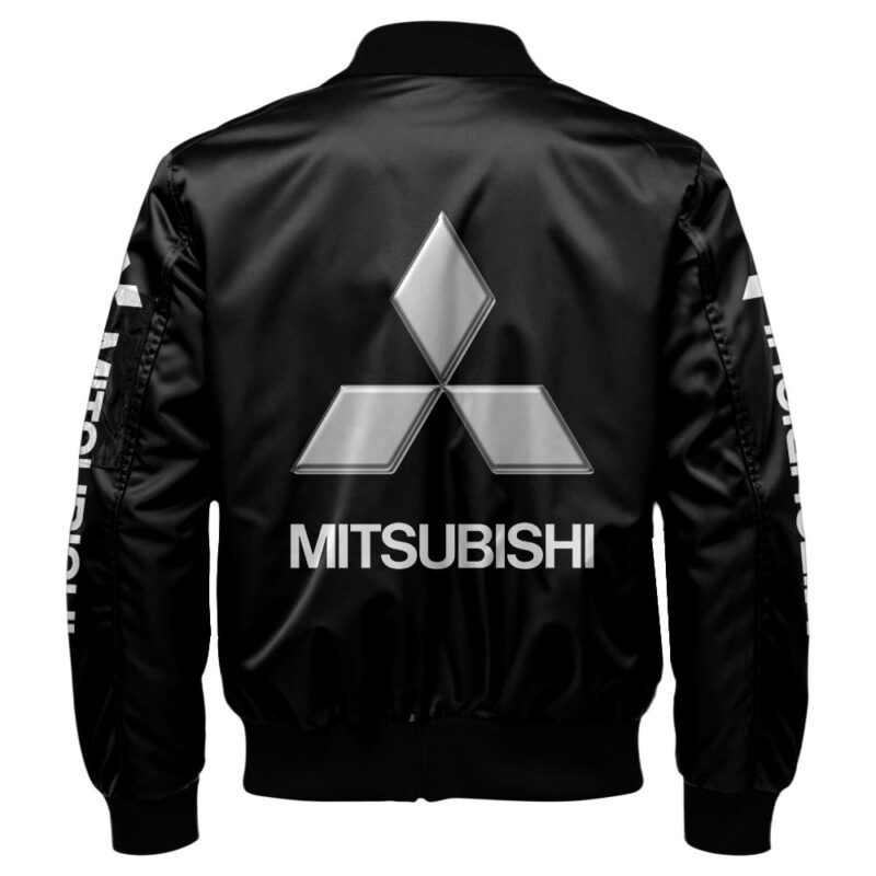 Mitsubishi Bomber Jacket For Car Racing Fans LBB1241 2