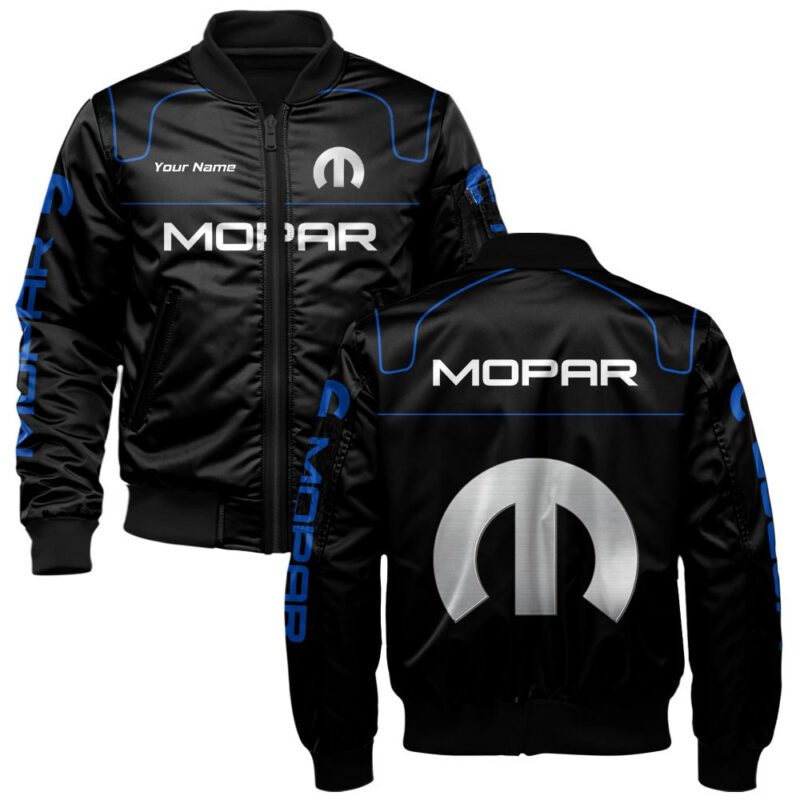 Mopar Bomber Jacket For Car-Racing Fans LBB1145