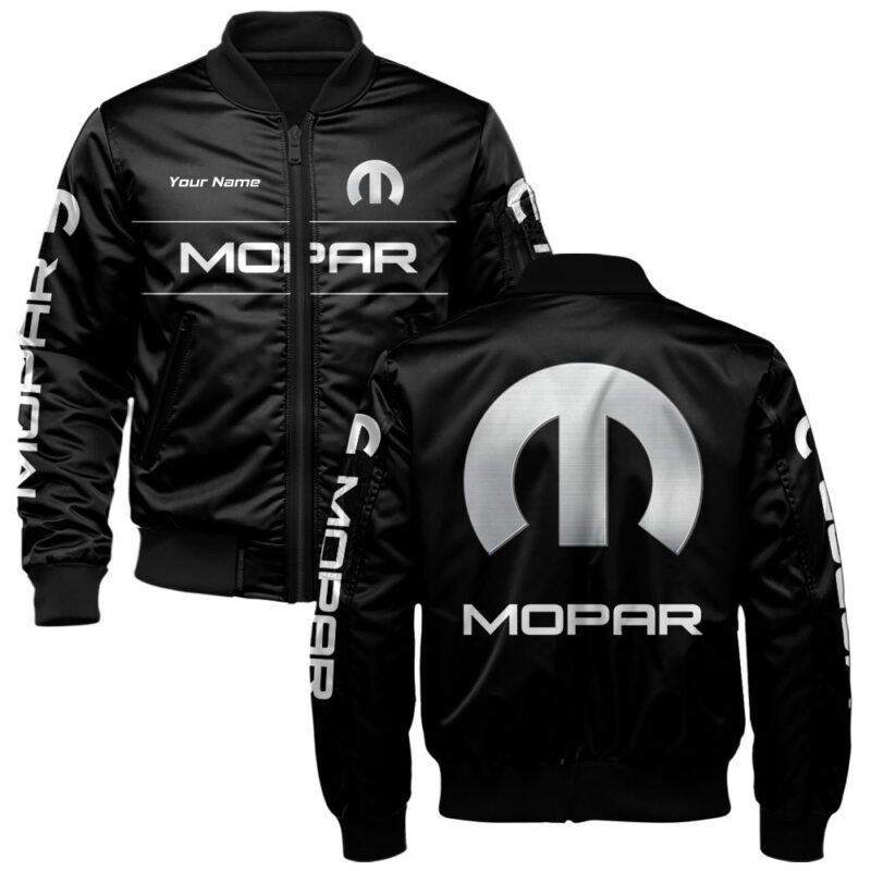 Mopar Bomber Jacket For Car-Racing Fans LBB1250