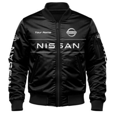 Nissan Bomber Jacket For Car Racing Fans LBB1180 1