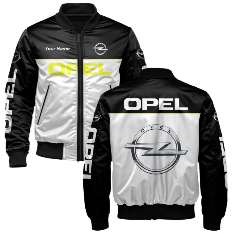 Opel Bomber Jacket For Car-Racing Fans LBB1048