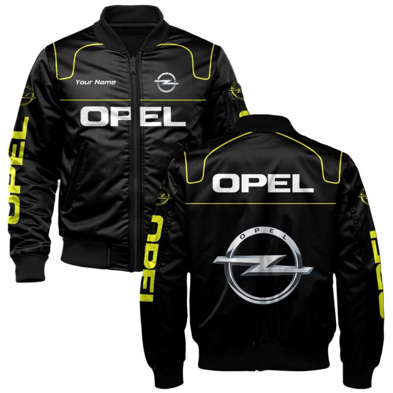 Opel Bomber Jacket For Car-Racing Fans LBB1130