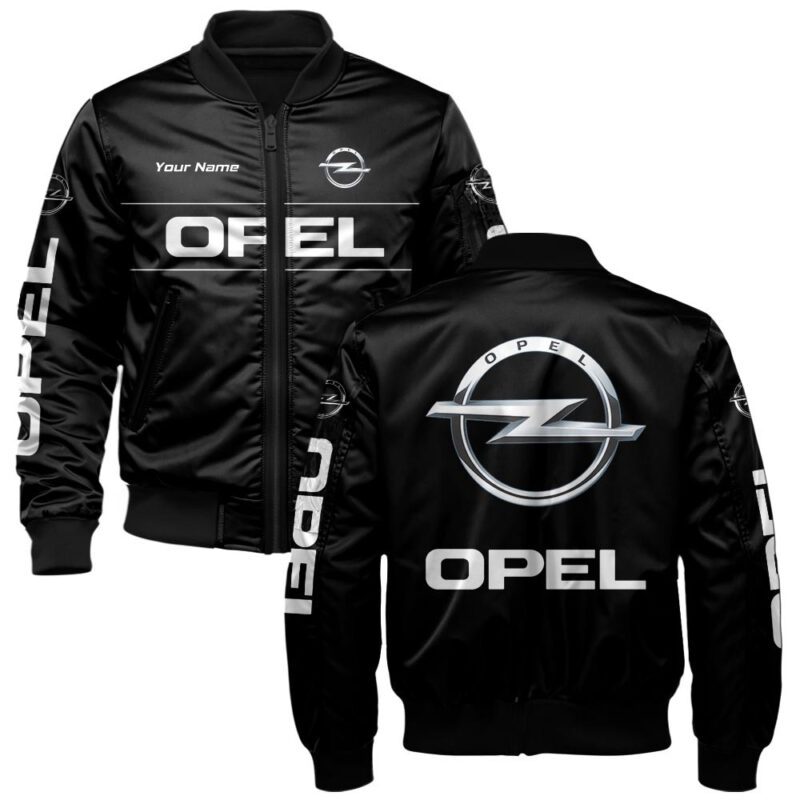 Opel Bomber Jacket For Car-Racing Fans LBB1223