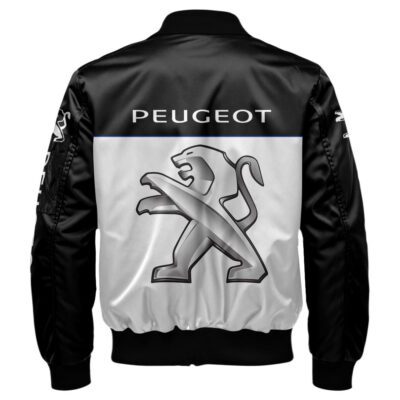 Peugeot Bomber Jacket For Car Racing Fans LBB1017 2