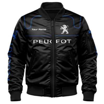 Peugeot Bomber Jacket For Car Racing Fans LBB1099 1