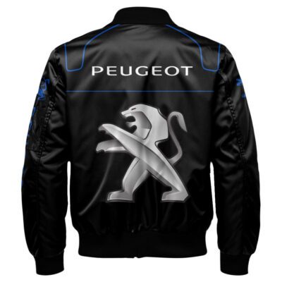 Peugeot Bomber Jacket For Car Racing Fans LBB1099 2