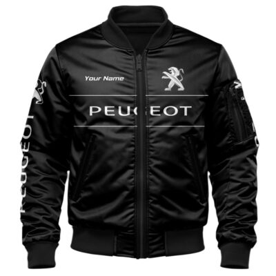 Peugeot Bomber Jacket For Car Racing Fans LBB1192 1
