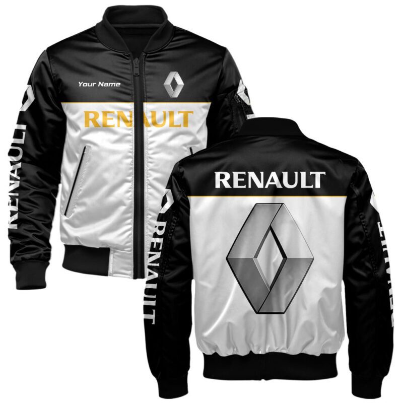 Renault Bomber Jacket For Car-Racing Fans LBB1012