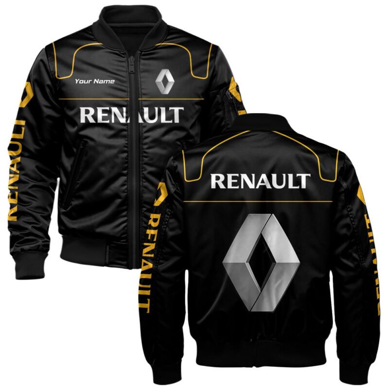 Renault Bomber Jacket For Car-Racing Fans LBB1126