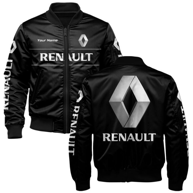 Renault Bomber Jacket For Car-Racing Fans LBB1178