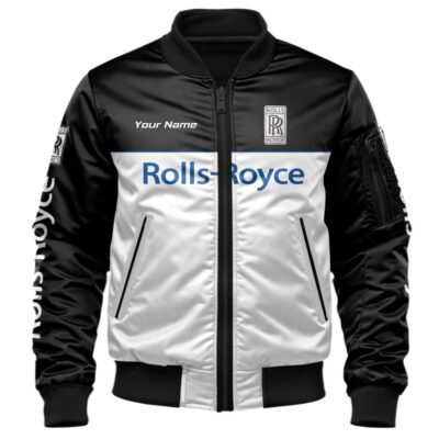 Rolls Royce Bomber Jacket For Car-Racing Fans LBB1057 1 Rolls Royce Bomber Jacket For Car Racing Fans LBB1057 1