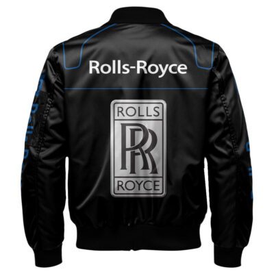 Rolls Royce Bomber Jacket For Car-Racing Fans LBB1140 2 Rolls Royce Bomber Jacket For Car Racing Fans LBB1140 2