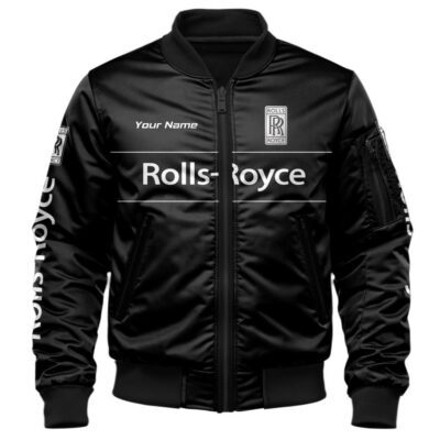 Rolls Royce Bomber Jacket For Car Racing Fans LBB1211 1