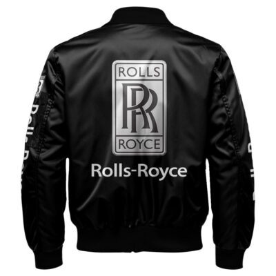Rolls Royce Bomber Jacket For Car Racing Fans LBB1211 2