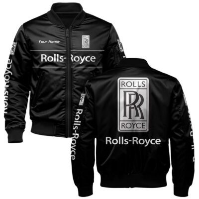 Rolls Royce Bomber Jacket For Car-Racing Fans LBB1211