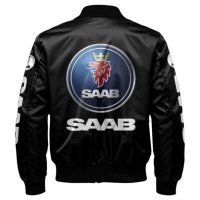 Saab Bomber Jacket For Car Racing Fans LBB1220 2
