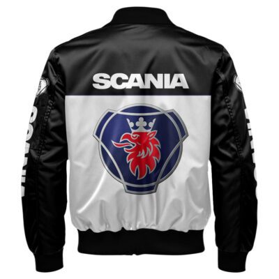 Scania Bomber Jacket For Car-Racing Fans LBB1043 2 Scania Bomber Jacket For Car Racing Fans LBB1043 2