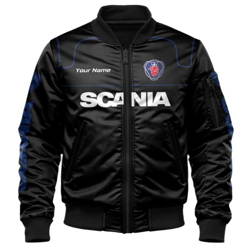 Scania Bomber Jacket For Car Racing Fans LBB1168 1