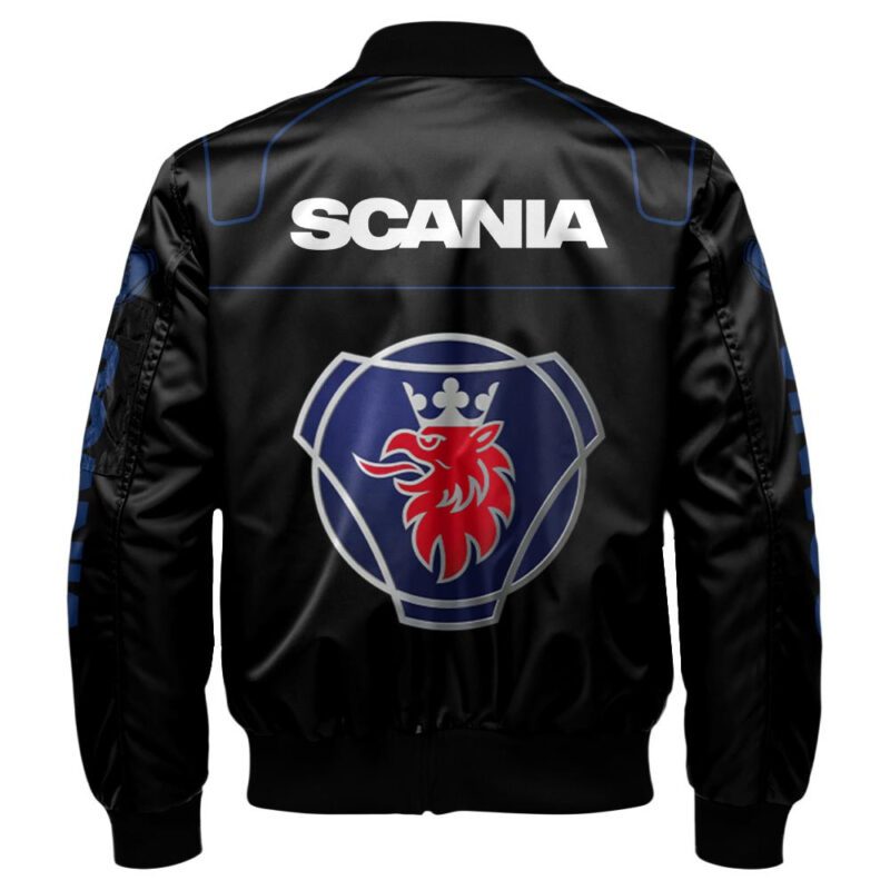 Scania Bomber Jacket For Car Racing Fans LBB1168 2