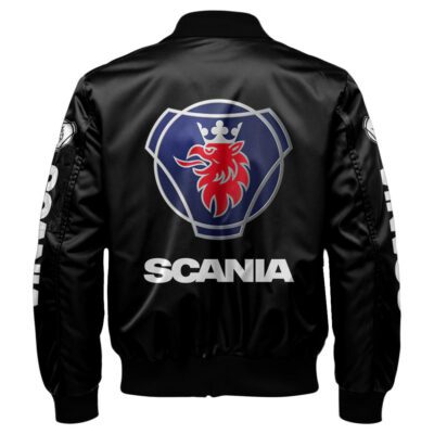 Scania Bomber Jacket For Car-Racing Fans LBB1242 2 Scania Bomber Jacket For Car Racing Fans LBB1242 2