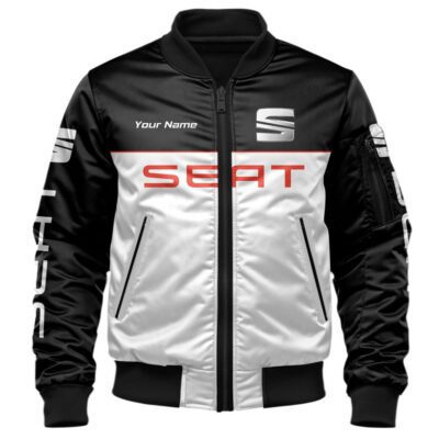 Seat Bomber Jacket For Car-Racing Fans LBB1077 1 Seat Bomber Jacket For Car Racing Fans LBB1077 1