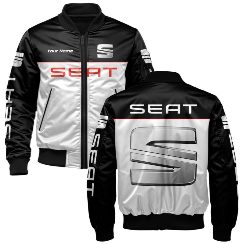 Seat Bomber Jacket For Car-Racing Fans LBB1077