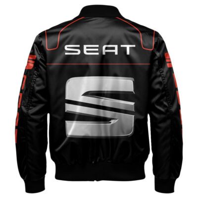 Seat Bomber Jacket For Car Racing Fans LBB1117 2