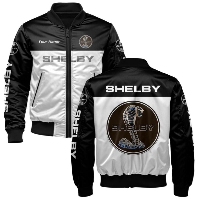 Shelby Bomber Jacket For Car-Racing Fans LBB1029