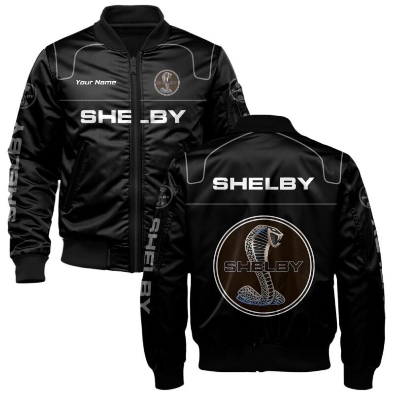 Shelby Bomber Jacket For Car-Racing Fans LBB1167