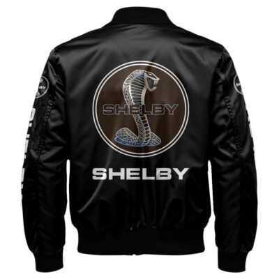 Shelby Bomber Jacket For Car-Racing Fans LBB1232 2 Shelby Bomber Jacket For Car Racing Fans LBB1232 2